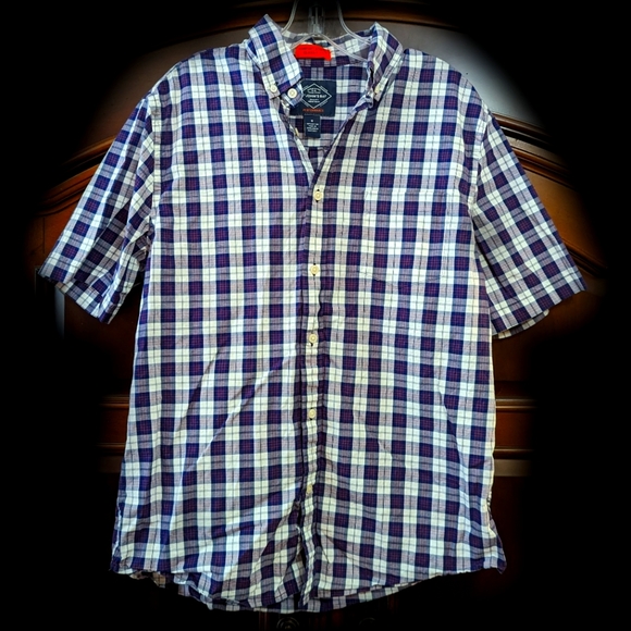 St. John's Bay plaid shirt - Picture 1 of 3